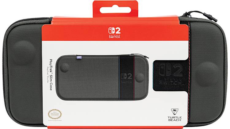 PlayTrek Slim Case for Nintendo Switch™ 2 - Charcoal Black